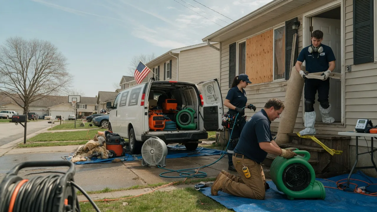 Water Damage Restoration in Olton, TX near me